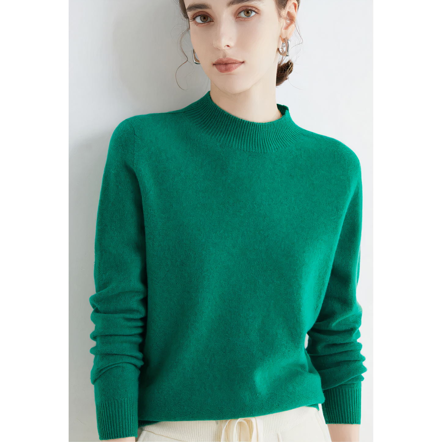 Suéter de cashmere de luxo para mulheres - Evelina