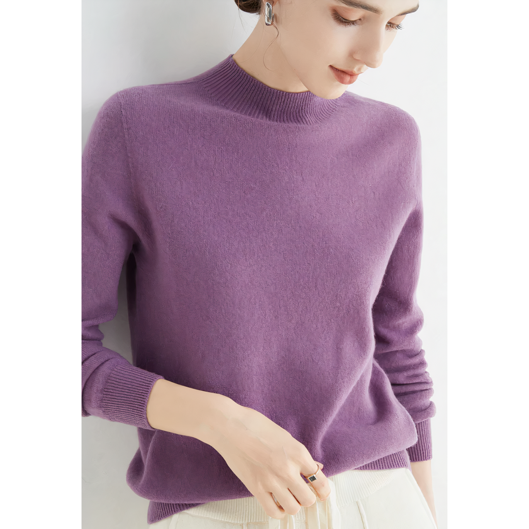 Suéter de cashmere de luxo para mulheres - Evelina