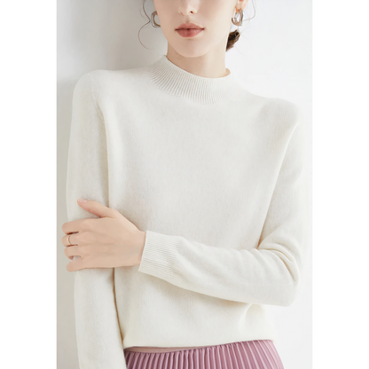 Suéter de cashmere de luxo para mulheres - Evelina