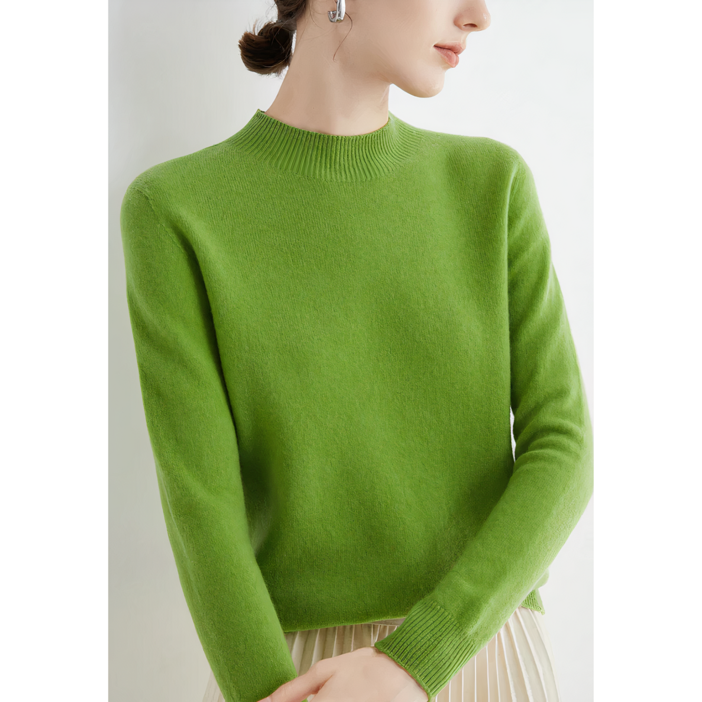 Suéter de cashmere de luxo para mulheres - Evelina