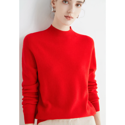 Suéter de cashmere de luxo para mulheres - Evelina