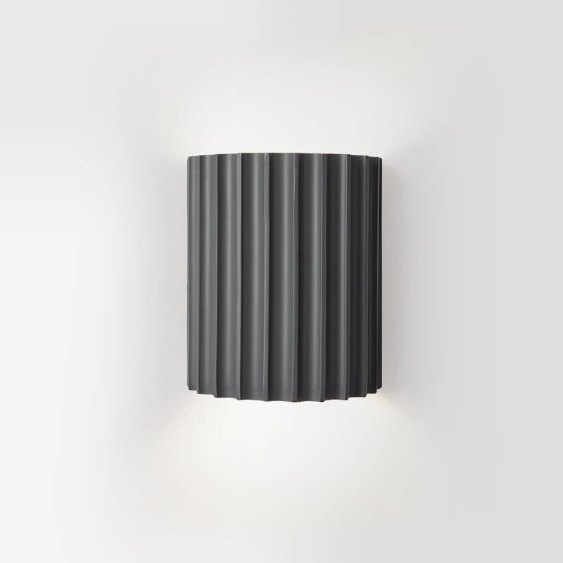 Luminárias de parede elegantes em resina - LumiResin