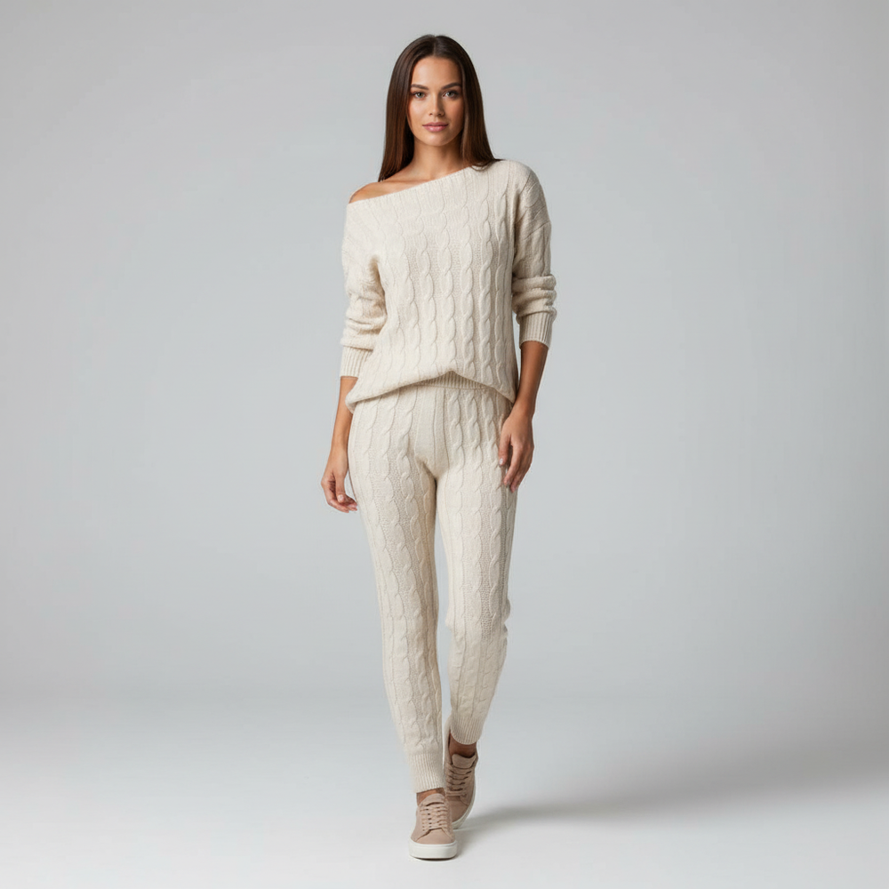 Zweiteiliges Strickset - Paulina