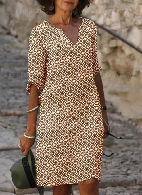 Vestido de verão solto - Amanda