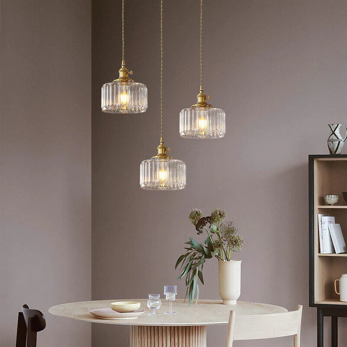 Lustre de Cristal Vintage - Celeste