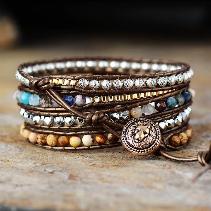 Aardende Healing Wrap Bracelet - Terran Harmony-Nora Luxe