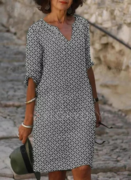 Vestido de verão solto - Amanda