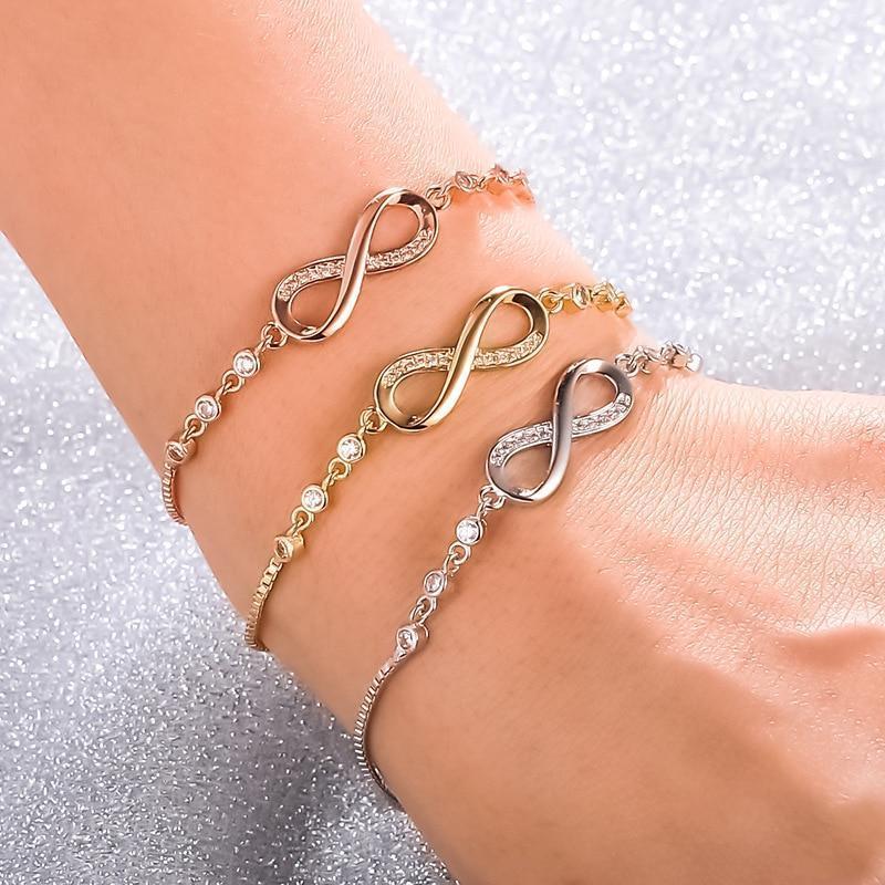 Adjustable Infinity Bracelet - Amaya-Gold-Nora Luxe