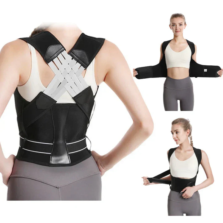 ADJUSTABLE POSTURE CORRECTOR FOR WOMEN AND CHILDREN - BREATHABLE BACK SUPPORT-High Quality Style-Nora Luxe