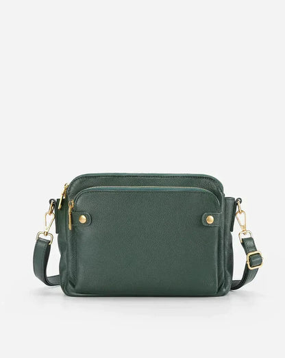 Lederne Crossbody Schultertasche - PremierSatchel