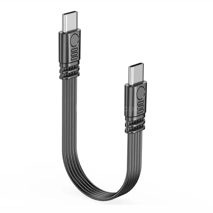 Angled Type-C to Type-C Adapter Cable – Power & Data Extension (Buy 1, Take 1 FREE)-5cm-LR male to female-State of Style