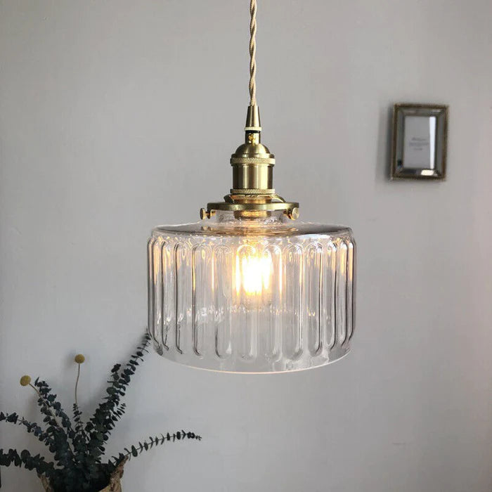 Lustre de Cristal Vintage - Celeste