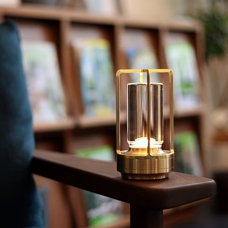 Lâmpada de mesa LED com toque estilo japonês - ZenLight