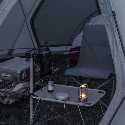 Lâmpada de mesa LED com toque estilo japonês - ZenLight