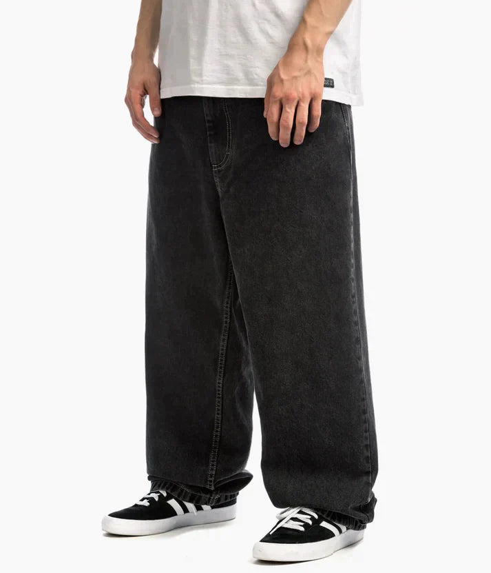Baggy Big Boy Jeans - Maverick-Black-M-Nora Luxe