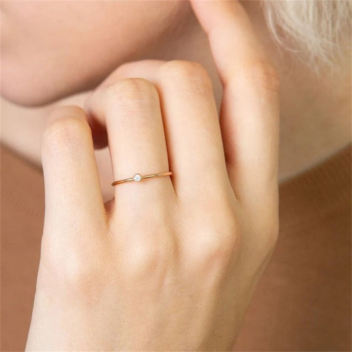 Birthstone Ring - Celestia-1.93 in-January - Red-Nora Luxe