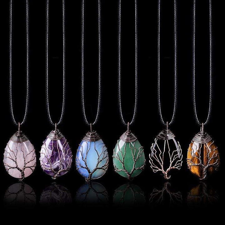 Black Obsidian Drop Necklace - Eryna-Nora Luxe
