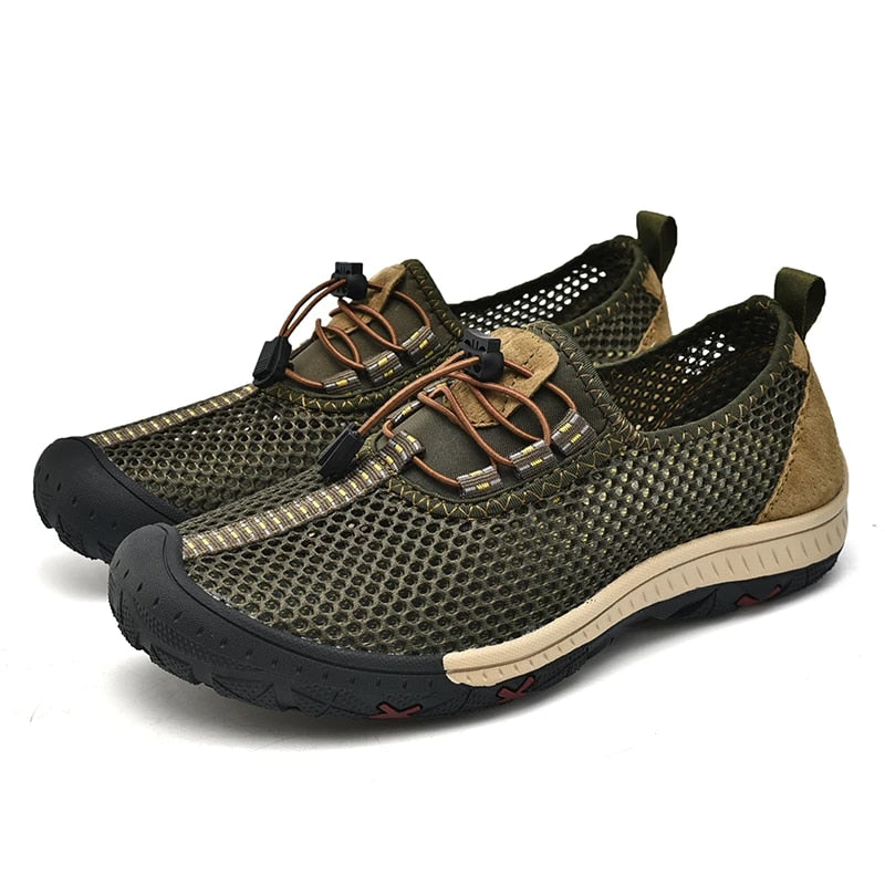 Breathable Loafers for Men with Slip-on Design – Jules-Khaki-6-State of Style