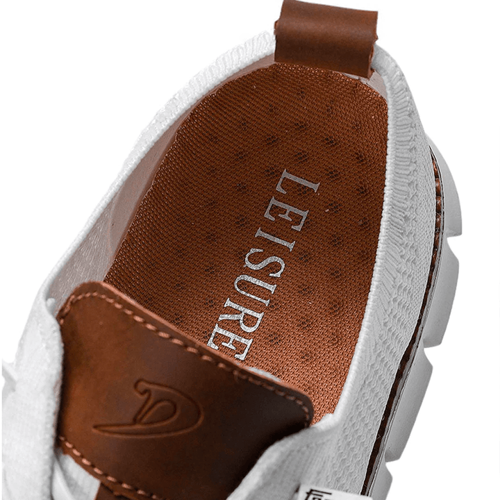Breathable & Ultra-Comfortable Men's Sneakers in Minimalist Design – Elias-Green-5.5-Nora Luxe