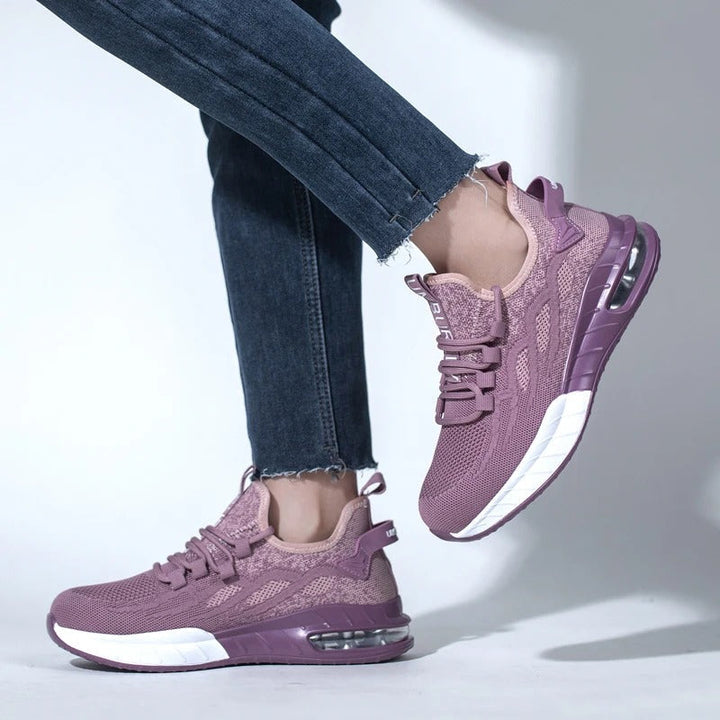 Breathable Women's Safety Shoe with Steel Toe - SteelSafe-3.5-Nora Luxe