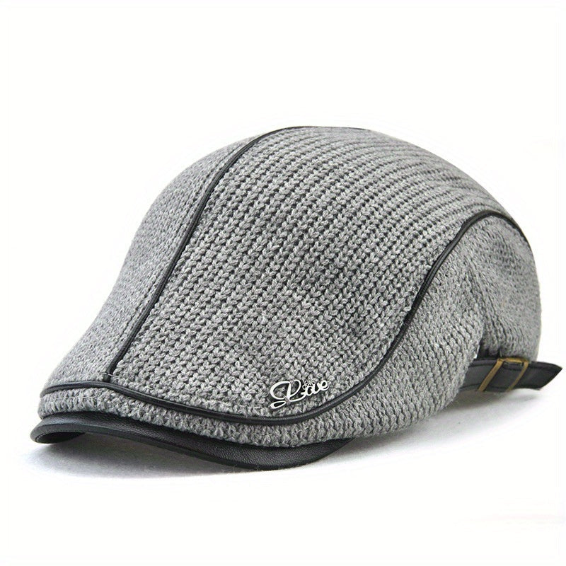 Unisex knitted beret warm & stylish for autumn and winter – Elias