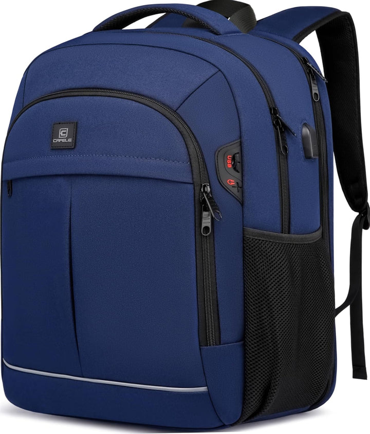 AA NOT AVAIALBLE Water-Resistant Laptop Backpack with USB Port & Anti-Theft Design – TechPro