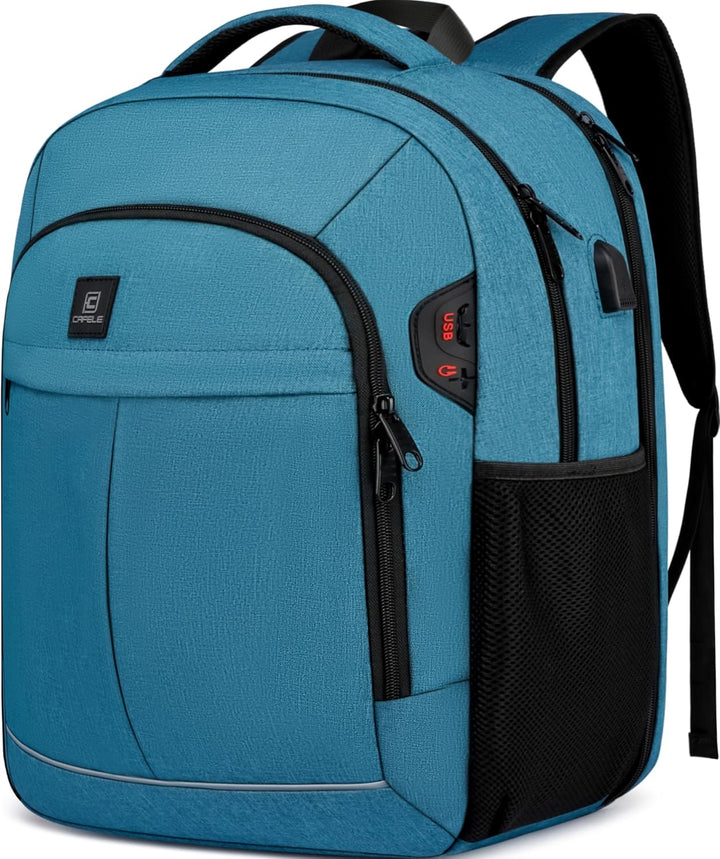 AA NOT AVAIALBLE Water-Resistant Laptop Backpack with USB Port & Anti-Theft Design – TechPro