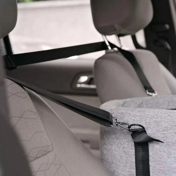 Car seat for Pets - PawVoyage-Gray-Nora Luxe