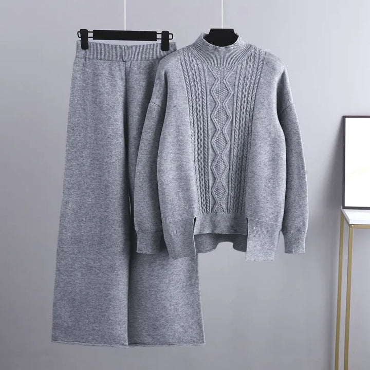 Casual and Stylish Women's Set - Clara-Gray-One Size-Nora Luxe