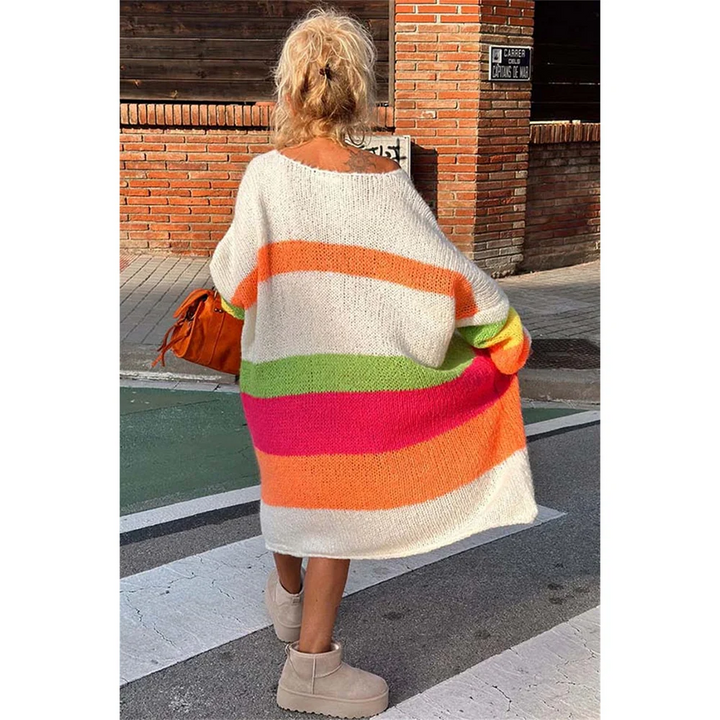 Casual Ibiza Sweater - Aurora-Beige-S-Nora Luxe