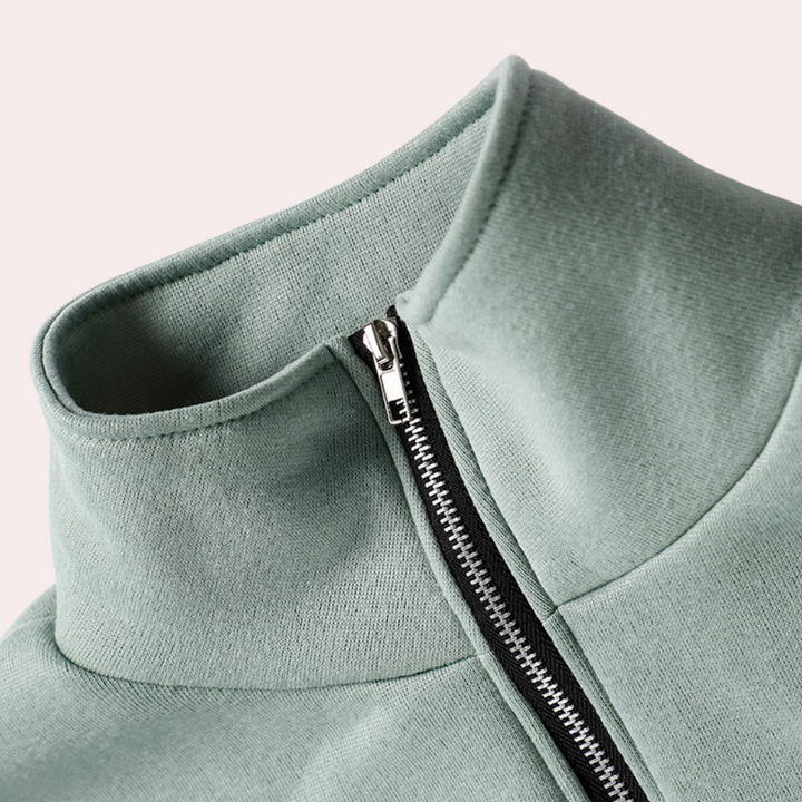 Casual Jogging Suit Set for Women - Riva-Green-S-Nora Luxe