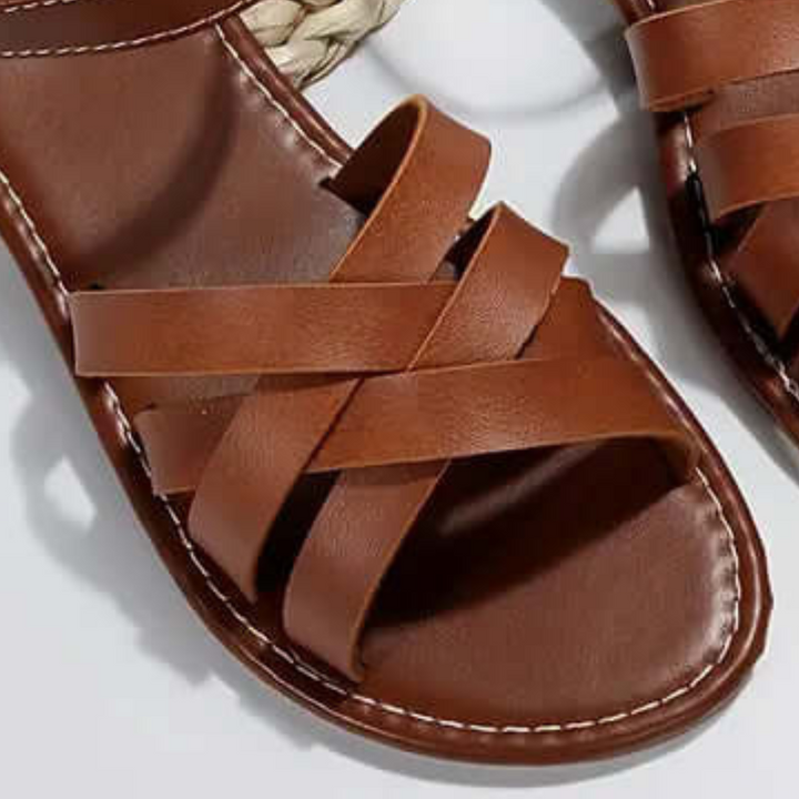 Casual Sandals for Women - Lina-White-4.5-Nora Luxe