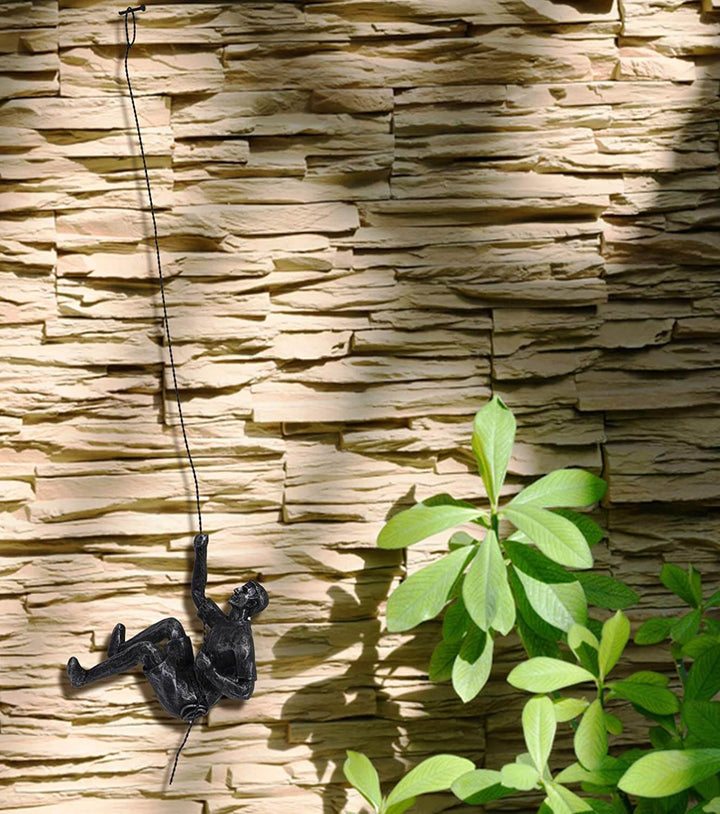 Climber Wall Sculpture – PeakFigures-Falling climber-The Livary