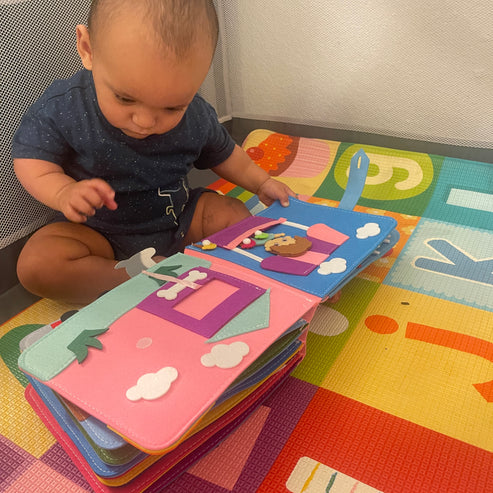 Colorful Baby Book - ExploreMore-Nora Luxe