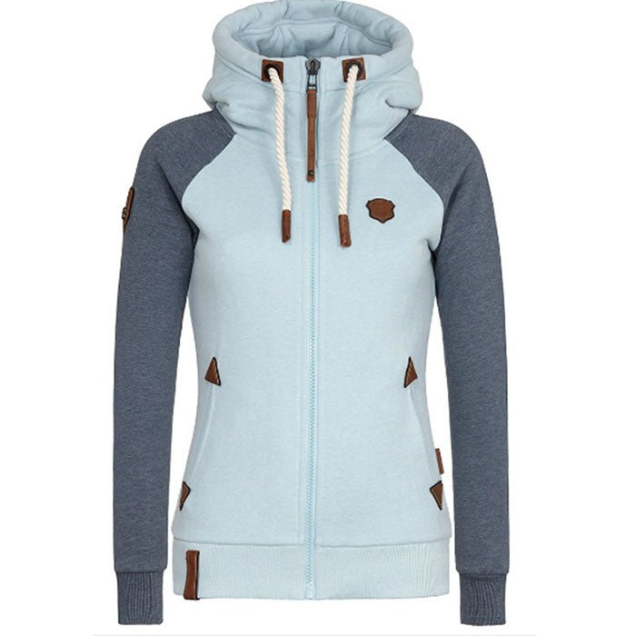Comfortable and Modern Women's Cardigan - Maya-Light Blue-S-Nora Luxe