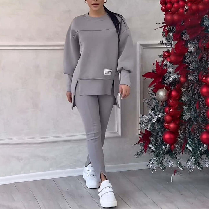 Comfortable Ladies Clothing Set - Elin-Black-S-Nora Luxe
