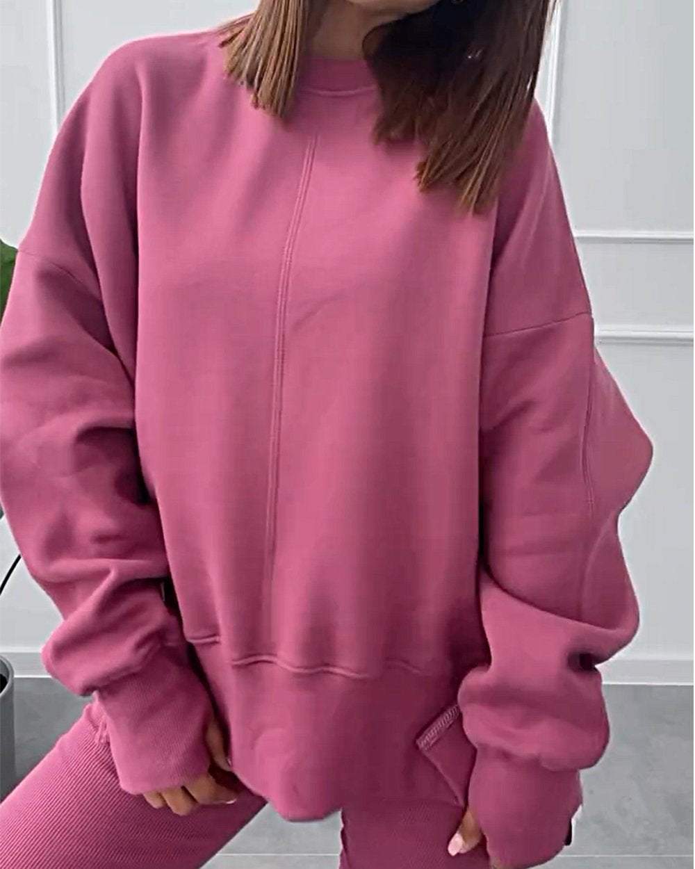 Comfortable Ladies Loungewear Set - Mila-Pink-S-Nora Luxe