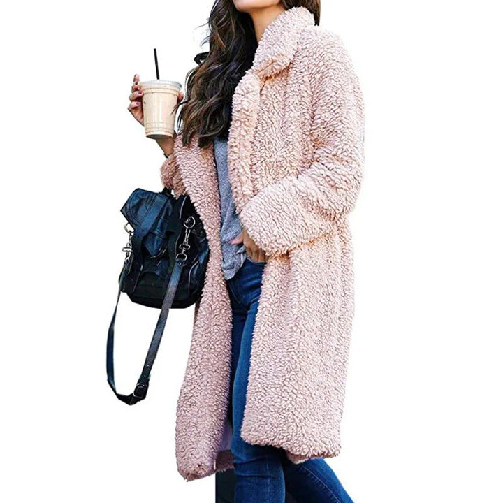 Comfortable Ladies Winter Coat - Mila-Dark Gray-S-Nora Luxe
