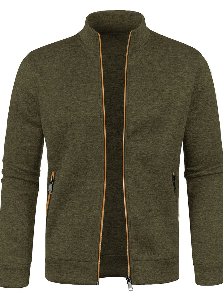 Comfortable Men's Flex Vest - Liam-Olive Green-S-Nora Luxe