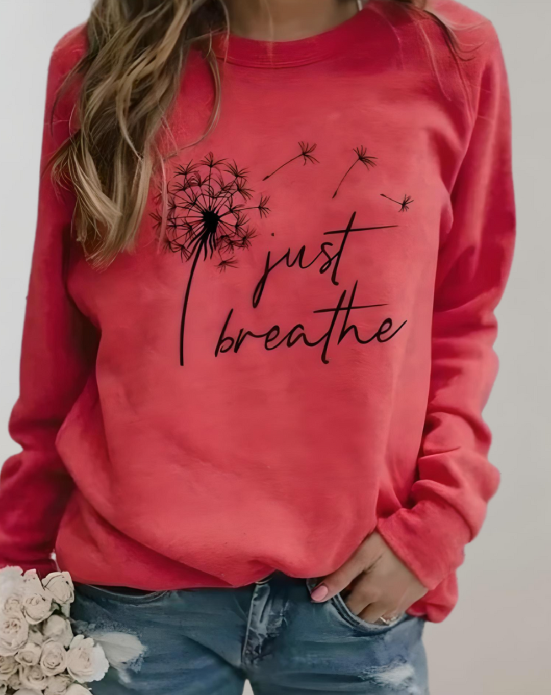 Comfortable Soft Ladies' Sweater - Isabelle-Red-XS-Nora Luxe