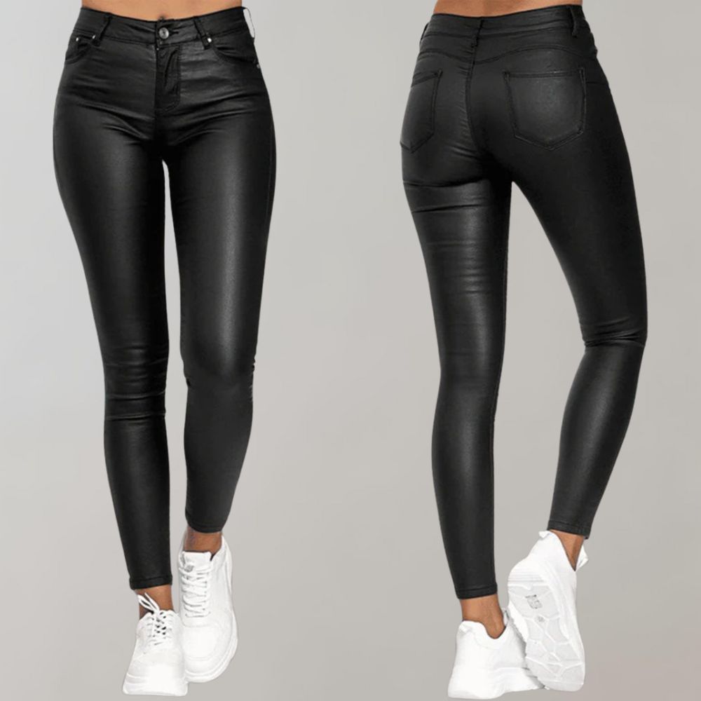 Comfortable Trousers for Women - Sienna-Black-S-Nora Luxe