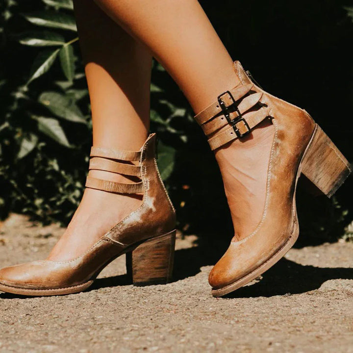Comfortable Women's Shoes - Ariane-Brown-2.5-Nora Luxe