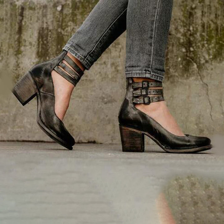 Comfortable Women's Shoes - Ariane-Brown-2.5-Nora Luxe