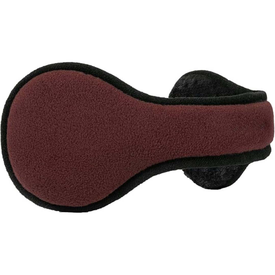 Comfy Foldable Fleece Ear Covers - SnugMuffs-Coffee-Nora Luxe