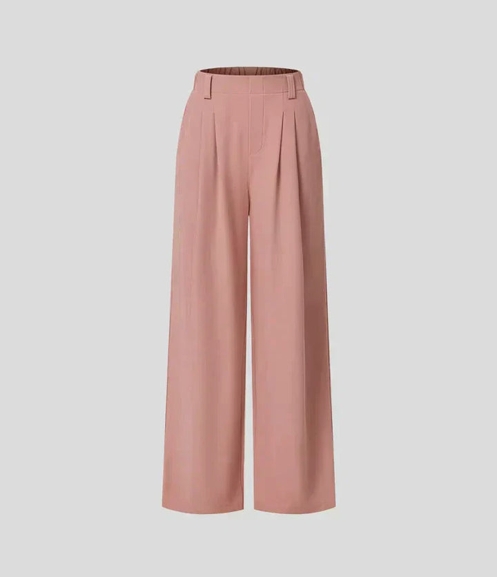 Comfy Ladies Trousers with Wide Legs - Amara-Classic Black-XS-Nora Luxe