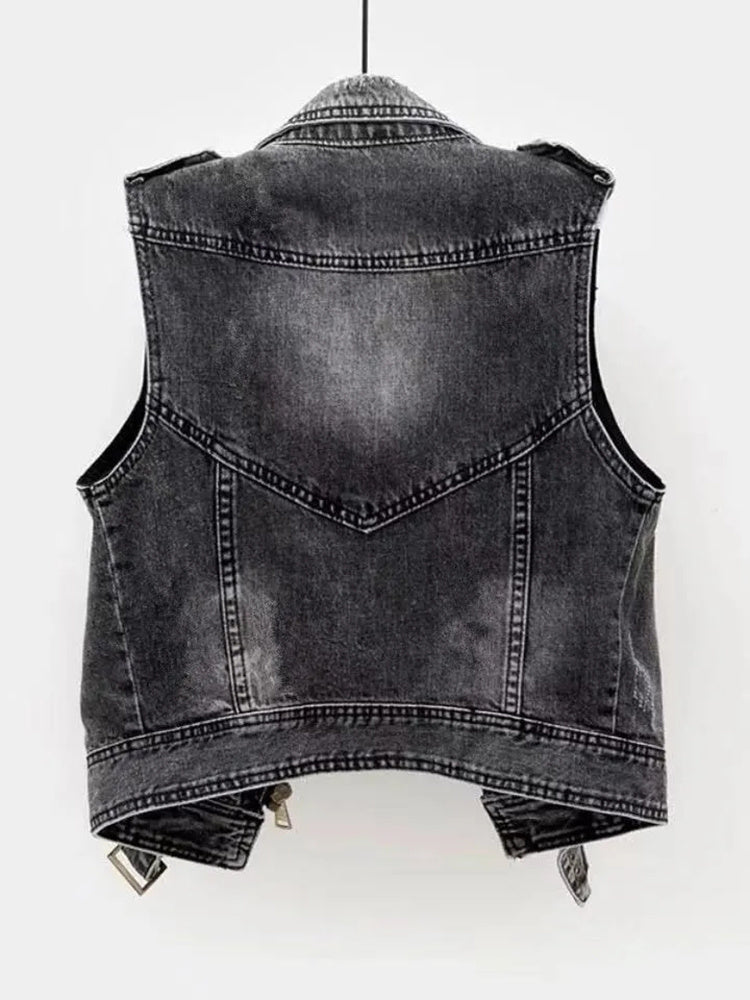 Cool Ladies Denim Jacket - Nova-S-Nora Luxe