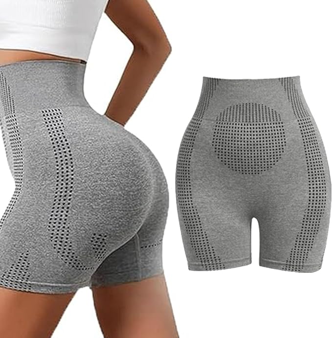Corrective Shapewear Shorts - Nova | With Push-up effect-Black-S-Nora Luxe