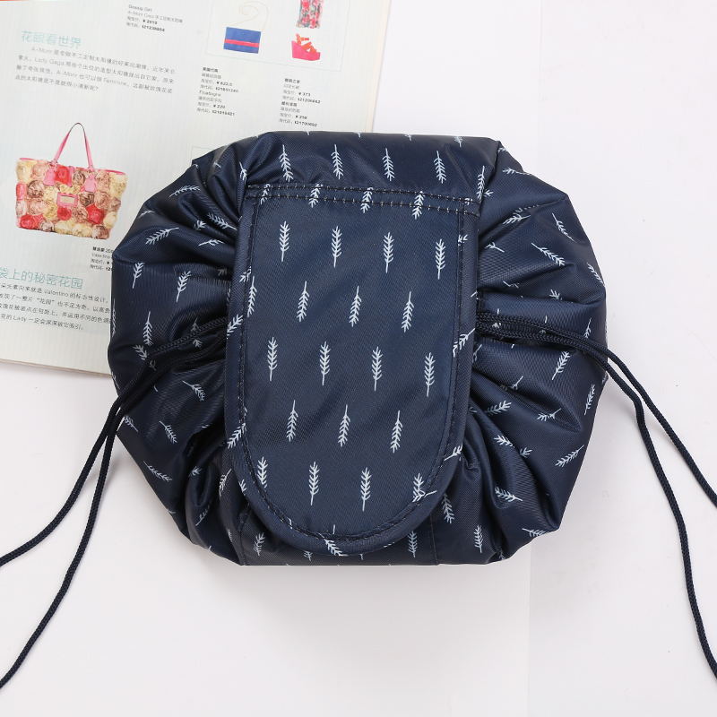Portable Drawstring Cosmetic and Toiletry Bag –
