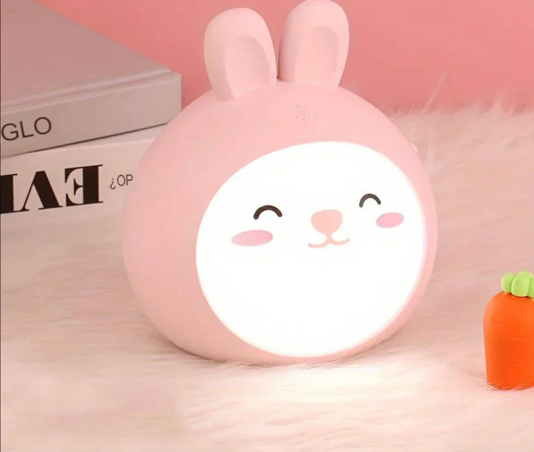 Cute Night Light for Children's Rooms - CuddlePaw-Pink-Nora Luxe