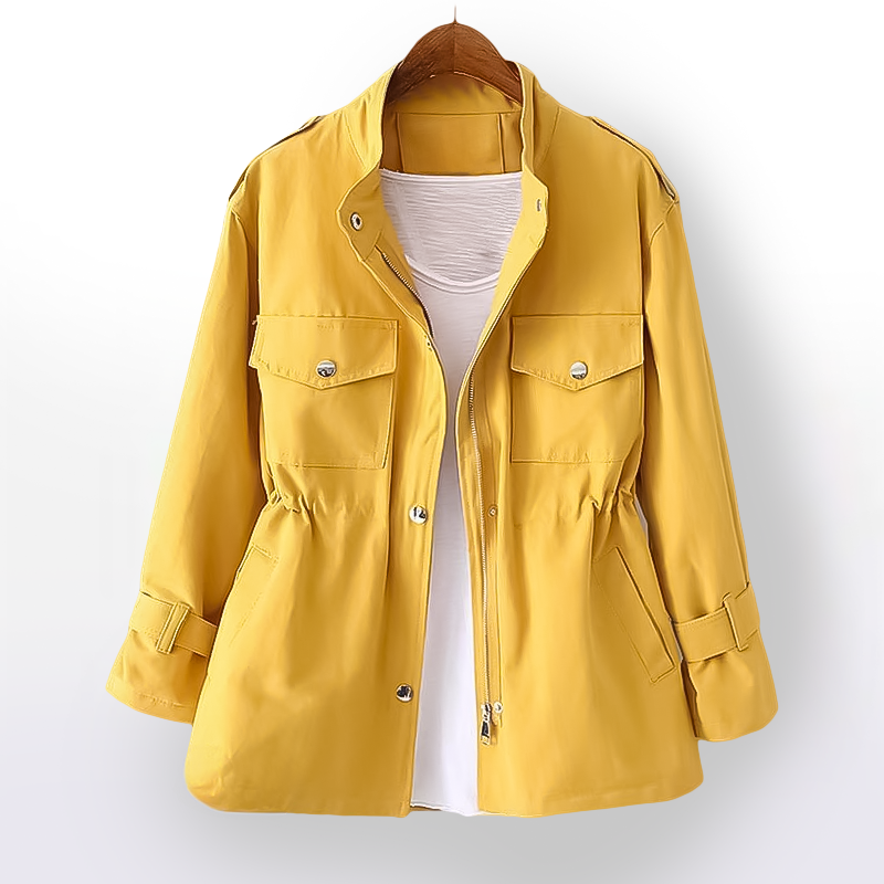 Short Ladies Trench Coat – Clarisse